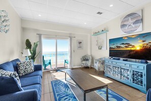 Smart TV - 🌊🌴Gulf Views | Walk to Beach + Peg Leg Pete's | Sans Souci 207 (Pensacola Beach)