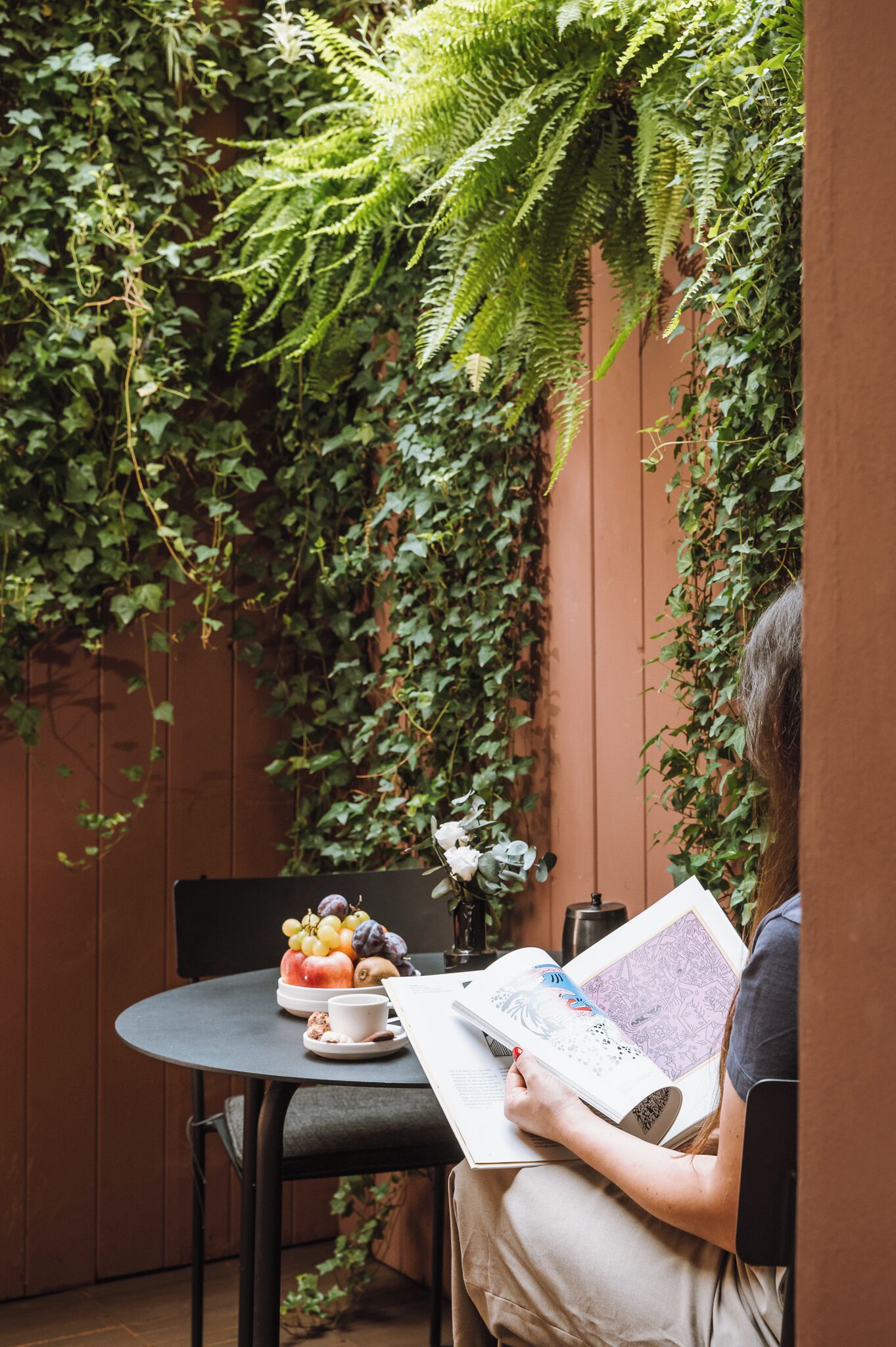 Deluxe-Doppelzimmer | Speisen im Freien