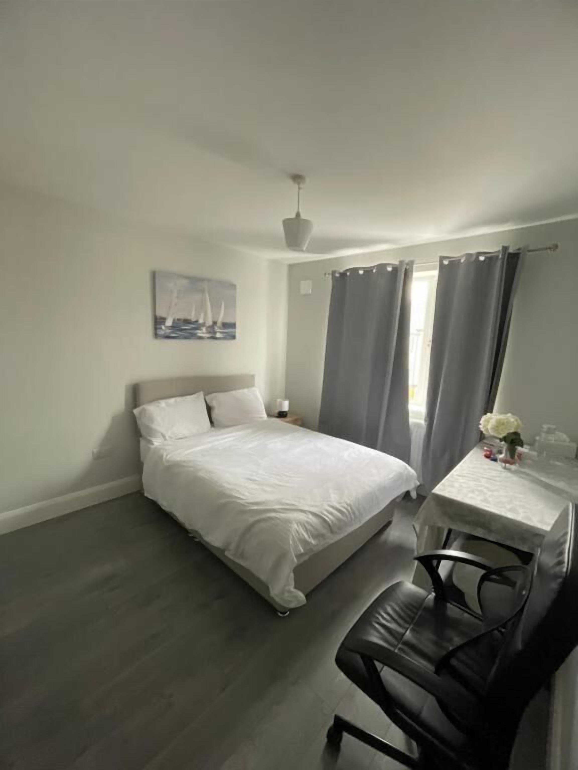 Chambre, 1 chambre, fumeurs, bain à remous | 1 chambre