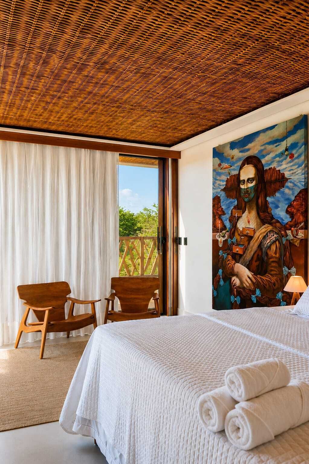 Deluxe suite, 1 slaapkamer, terras, uitzicht op zwembad | Fitness op de kamer