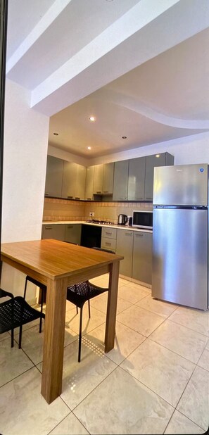 Private kitchen - Cozy 2-Bed Apartment by the Kings Avenue Mall (Pafos)