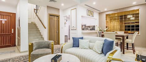 Een 64-inch ledtelevisie met digitale zenders