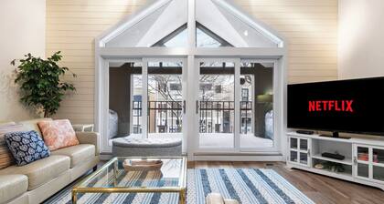 Downtown Charlevoix Balcony Loft | Walk to Bridge St, Dining & Marina