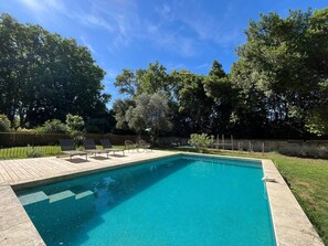 Outdoor pool - Authentic Petite Camargue farmhouse (Aimargues)