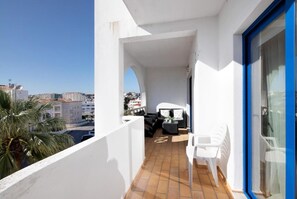 Terrace/patio - Spacious apartment in the heart of Albufeira (Albufeira)