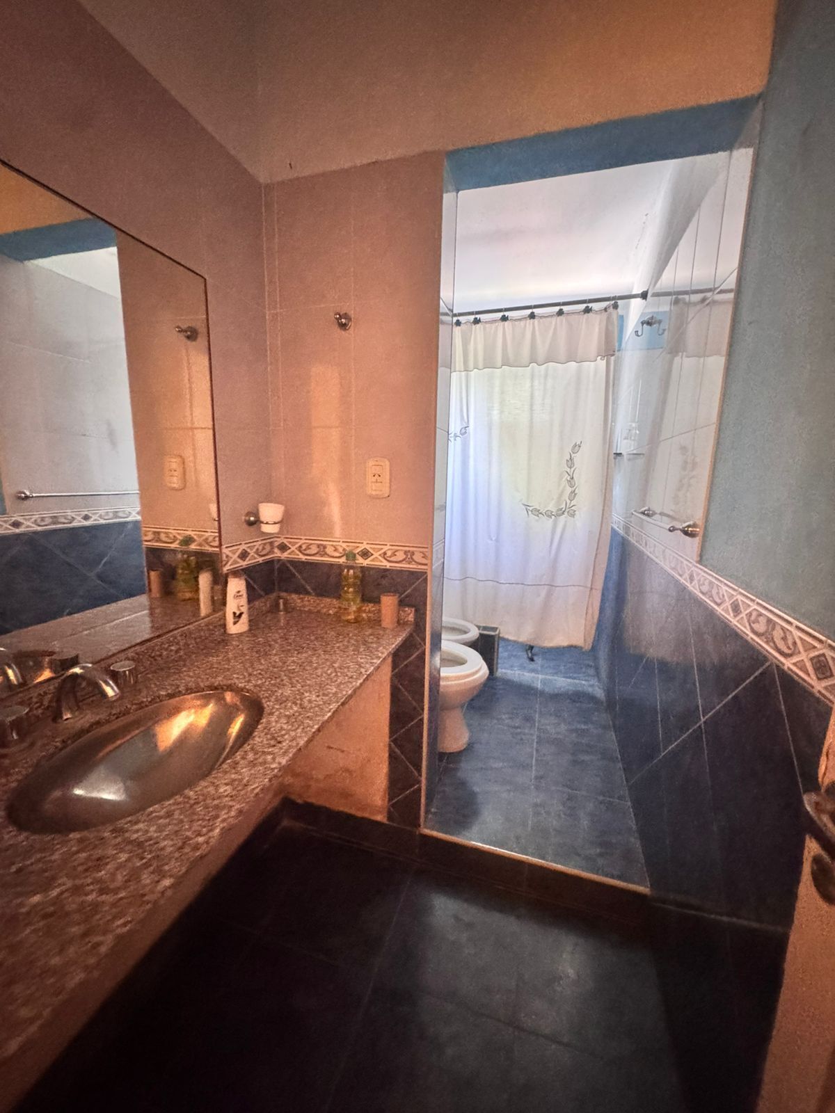 Dusche, Haartrockner, Bidet, Handtücher