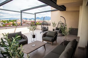 奢华顶层房, 山景 | 露台