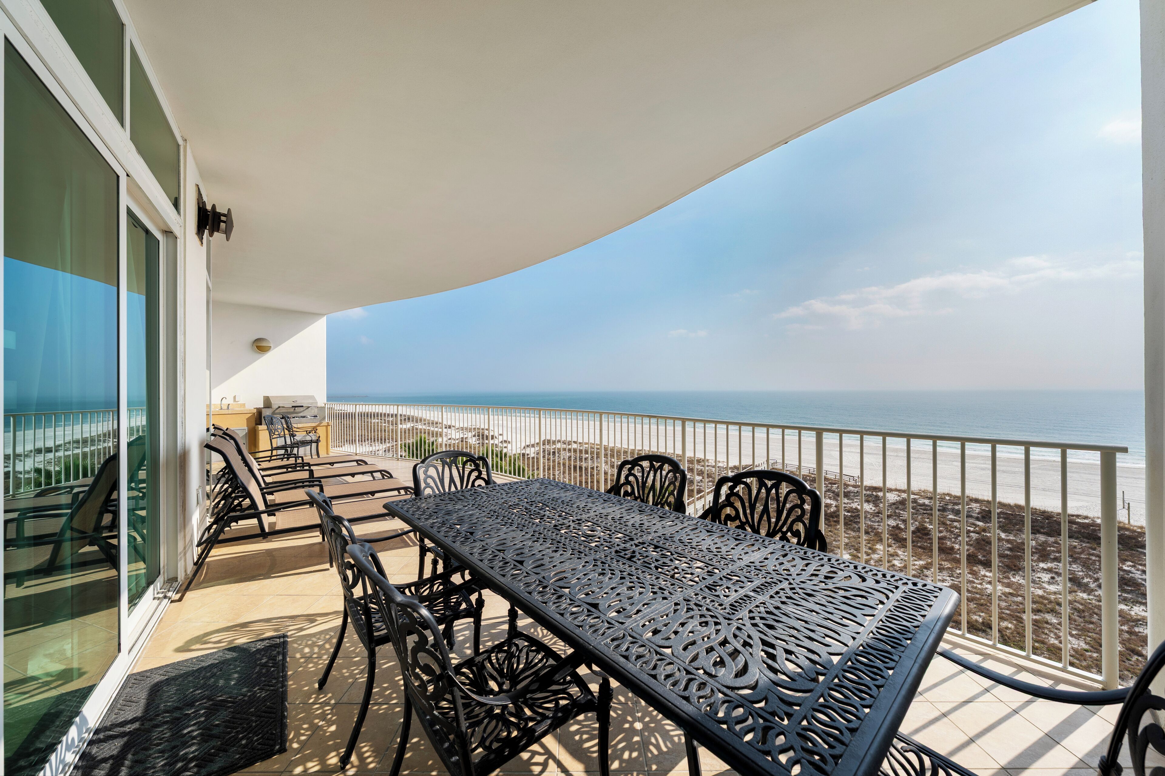 Leilighet – signature, 3 soverom, strandutsikt, ved strandkanten | Balkong