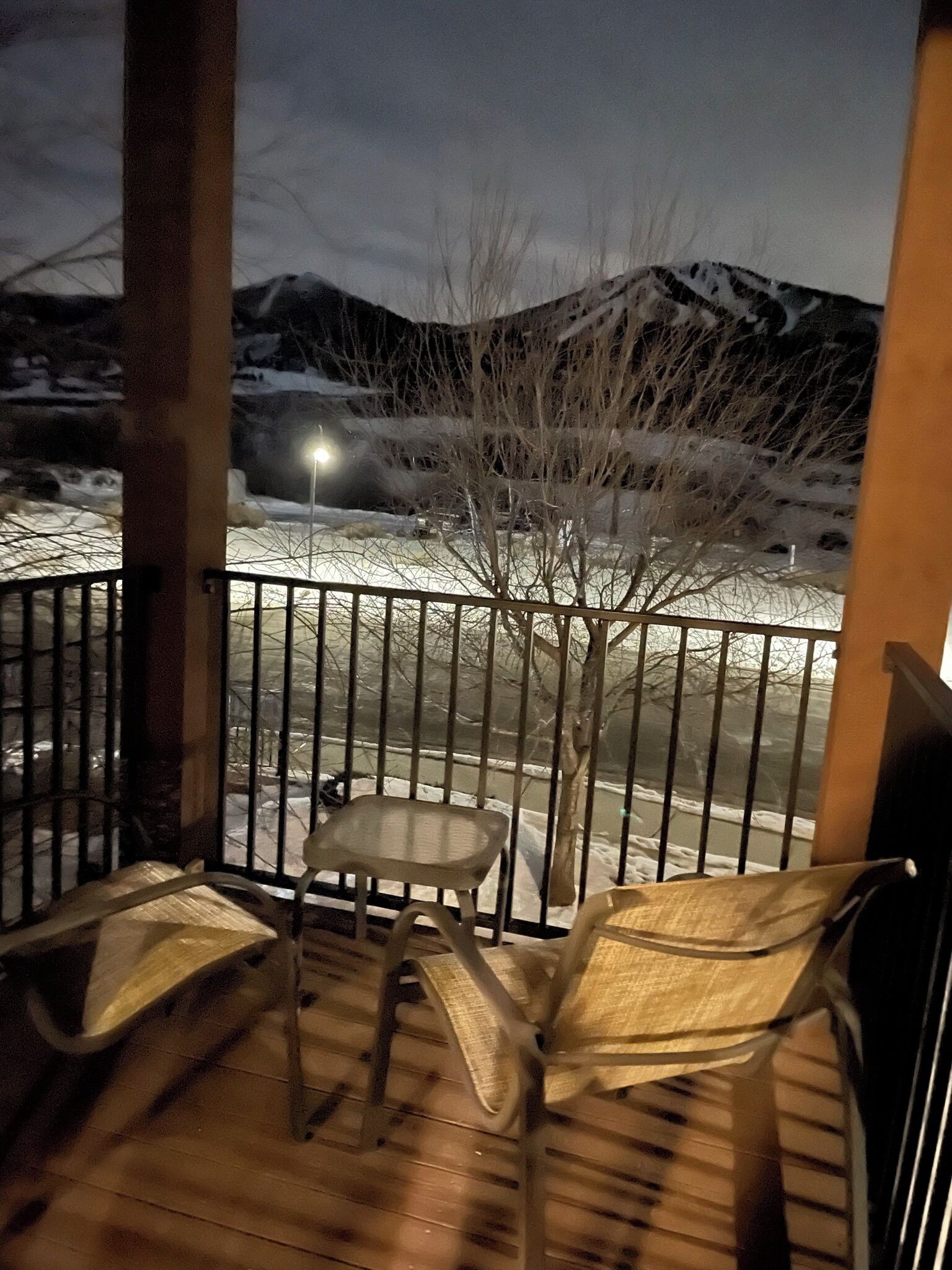 Enceinte de l’hébergement