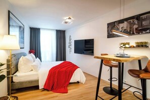 1 Schlafzimmer, Bügeleisen/Bügelbrett, kostenloses WLAN, Bettwäsche