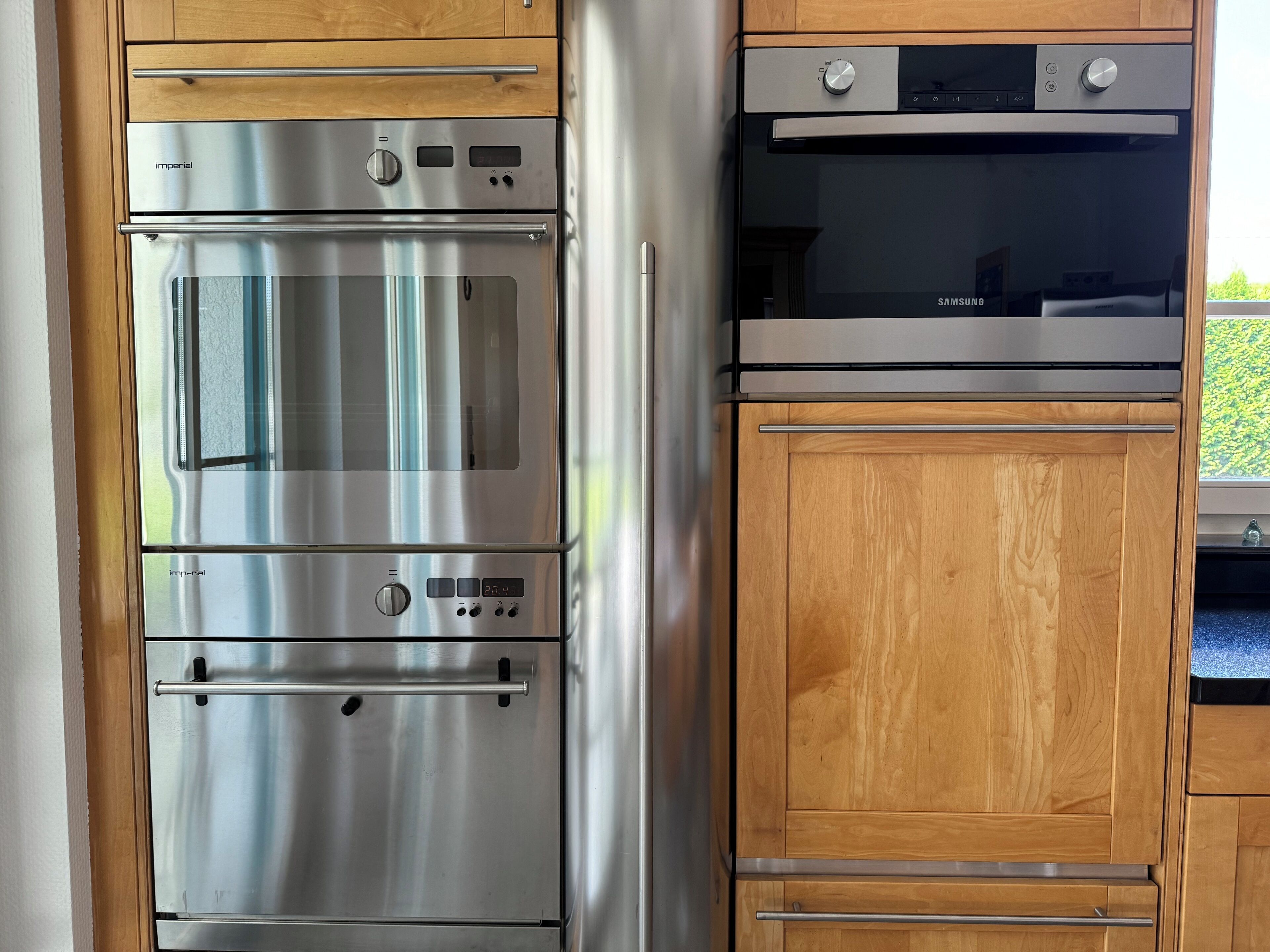 Kühlschrank, Ofen, Herdplatte, Geschirrspüler