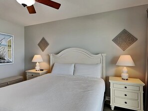 2 bedrooms, iron/ironing board, free WiFi, bed sheets - Gulf front shorter stays welcome, king bed, and fantastic rates! (Destin)