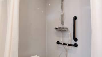 Comfort tweepersoonskamer, rolstoeltoegankelijke douche | Badkamer