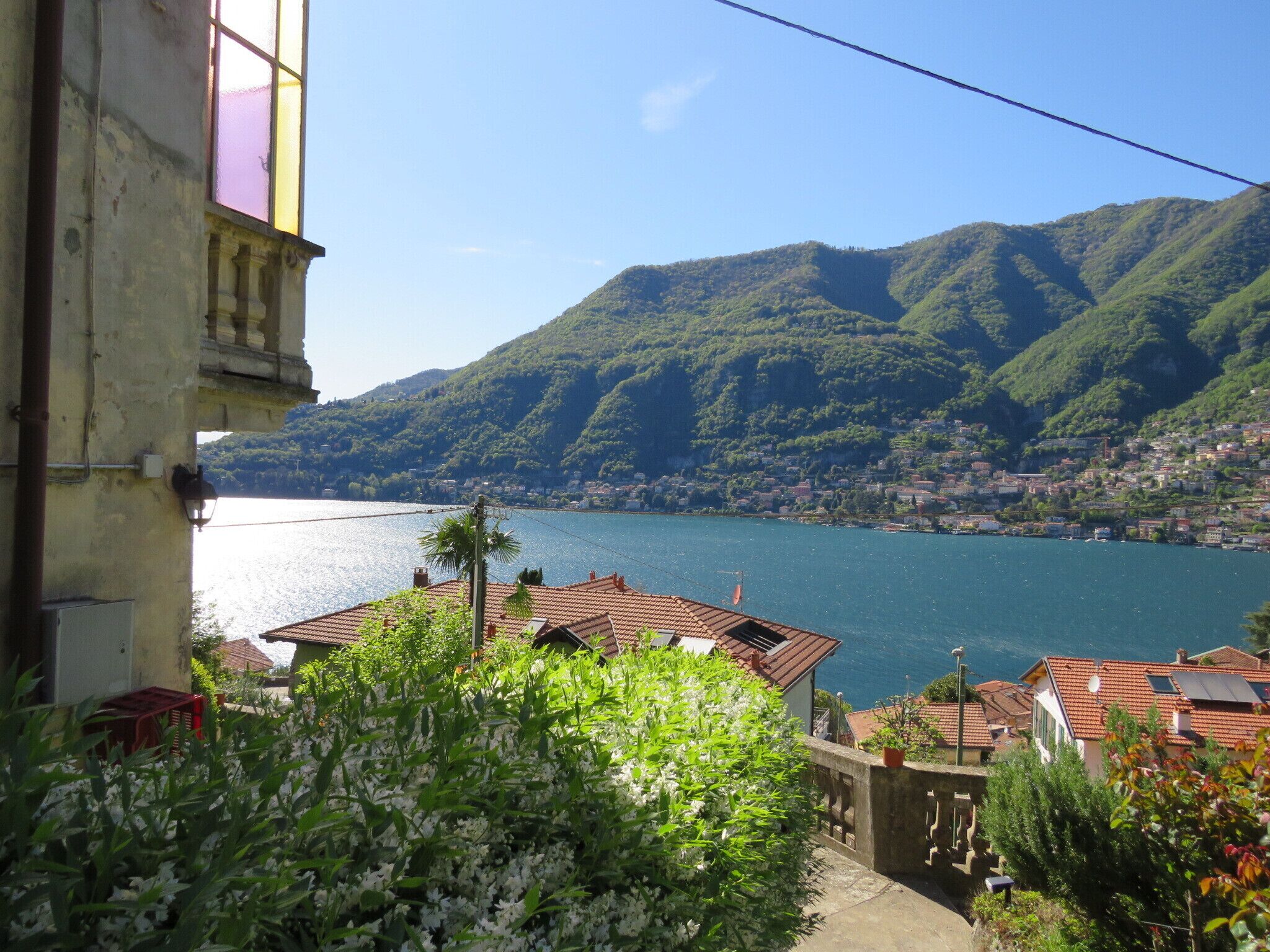 Vue depuis l’hébergement