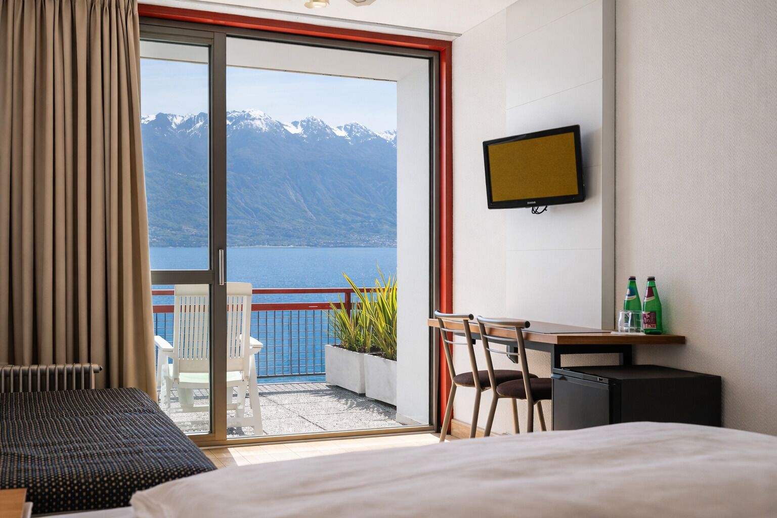 Standard Triple, balcony, lake view | In-room safe, desk, free WiFi