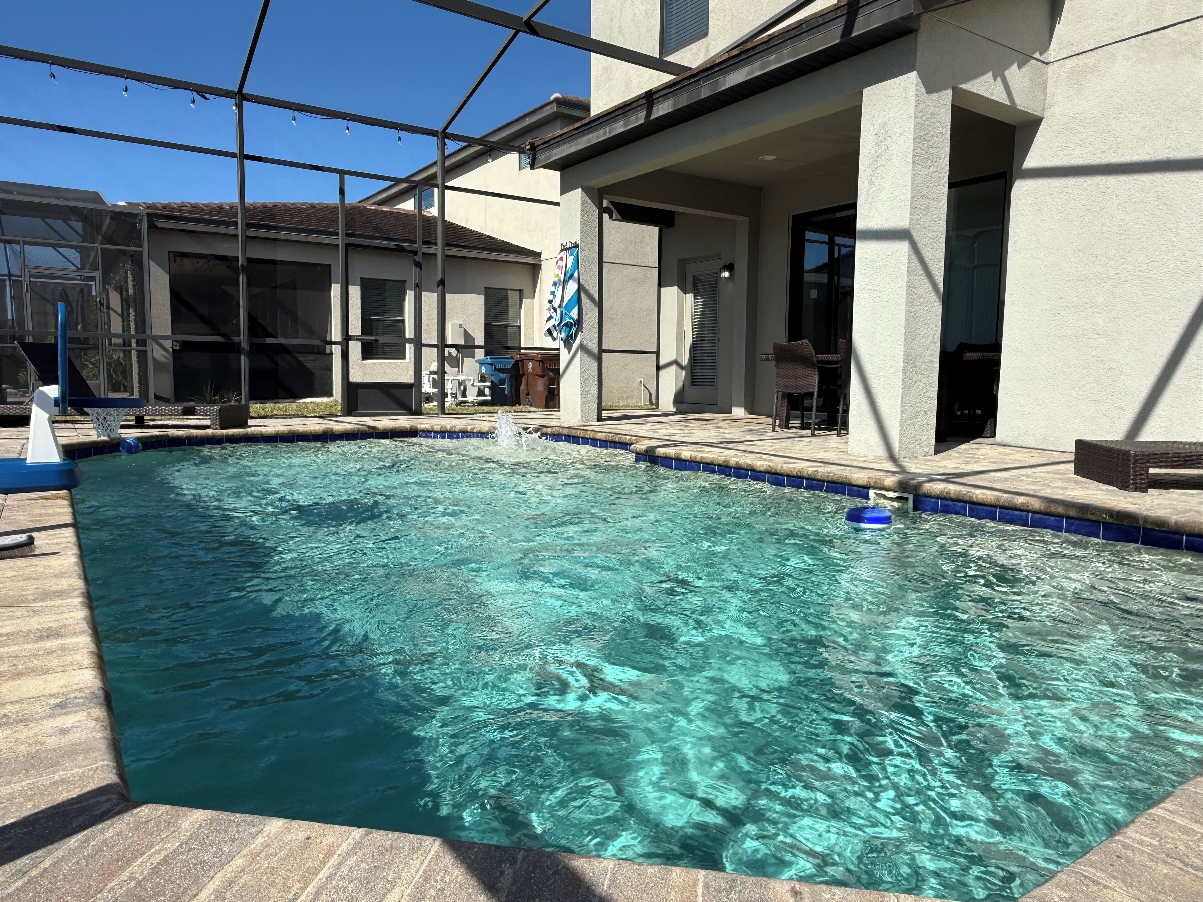 Una piscina climatizada