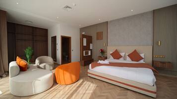 Chambre Royale | Bureau, Wi-Fi gratuit, draps fournis
