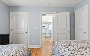 2 Schlafzimmer, Schreibtisch, kostenloses WLAN, Bettwäsche