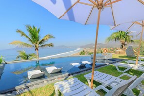 2 outdoor pools, open 8:30 AM to 10:00 PM, pool umbrellas - Shambhala Holistic Resort (Manzanillo)