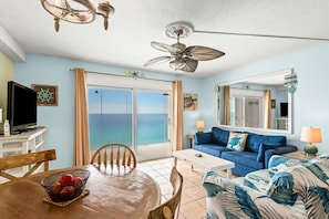 Smart TV, fireplace - Summit 1417 Beach Resort - Amazing Balcony Views! (Panama City Beach)
