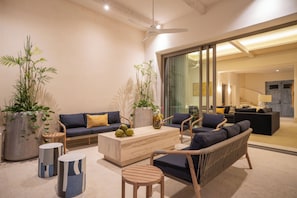 Villa Casa Azul | Bureau, lit de bébé (gratuit), accÚs au Wi-Fi (inclus), literie fournie