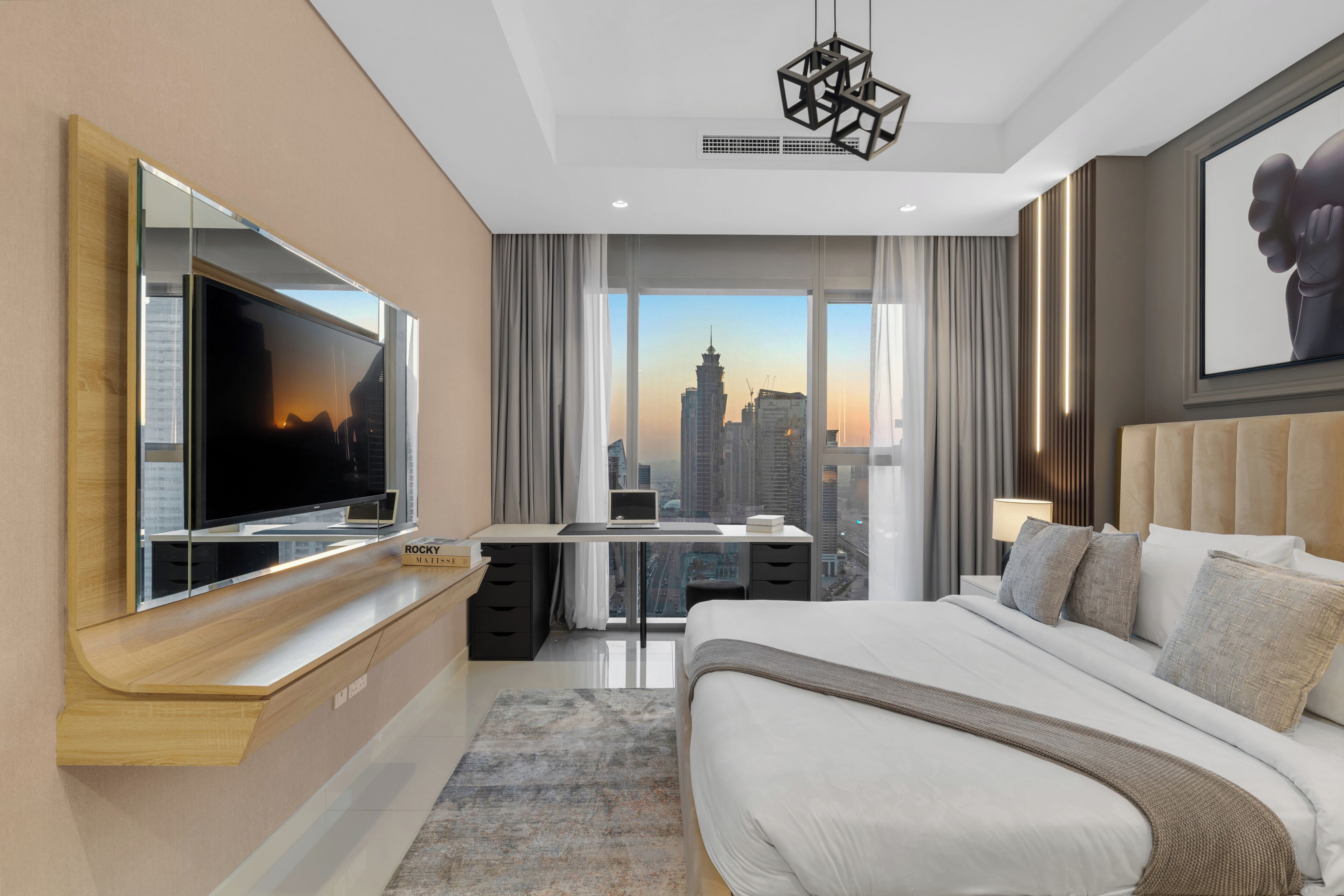 Deluxe Apartment, City View | In-room safe, iron/ironing board, free WiFi