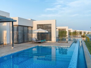 Villa, 1 Katil Raja (King) | Cadar kapas Mesir, peralatan tempat tidur premium, bar mini percuma 