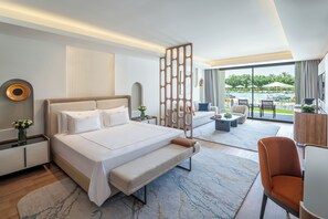 Premium Room, 1 King Bed | Egyptian cotton sheets, premium bedding, free minibar, in-room safe - Rixos Premium Magawish Bay View (Hurghada)