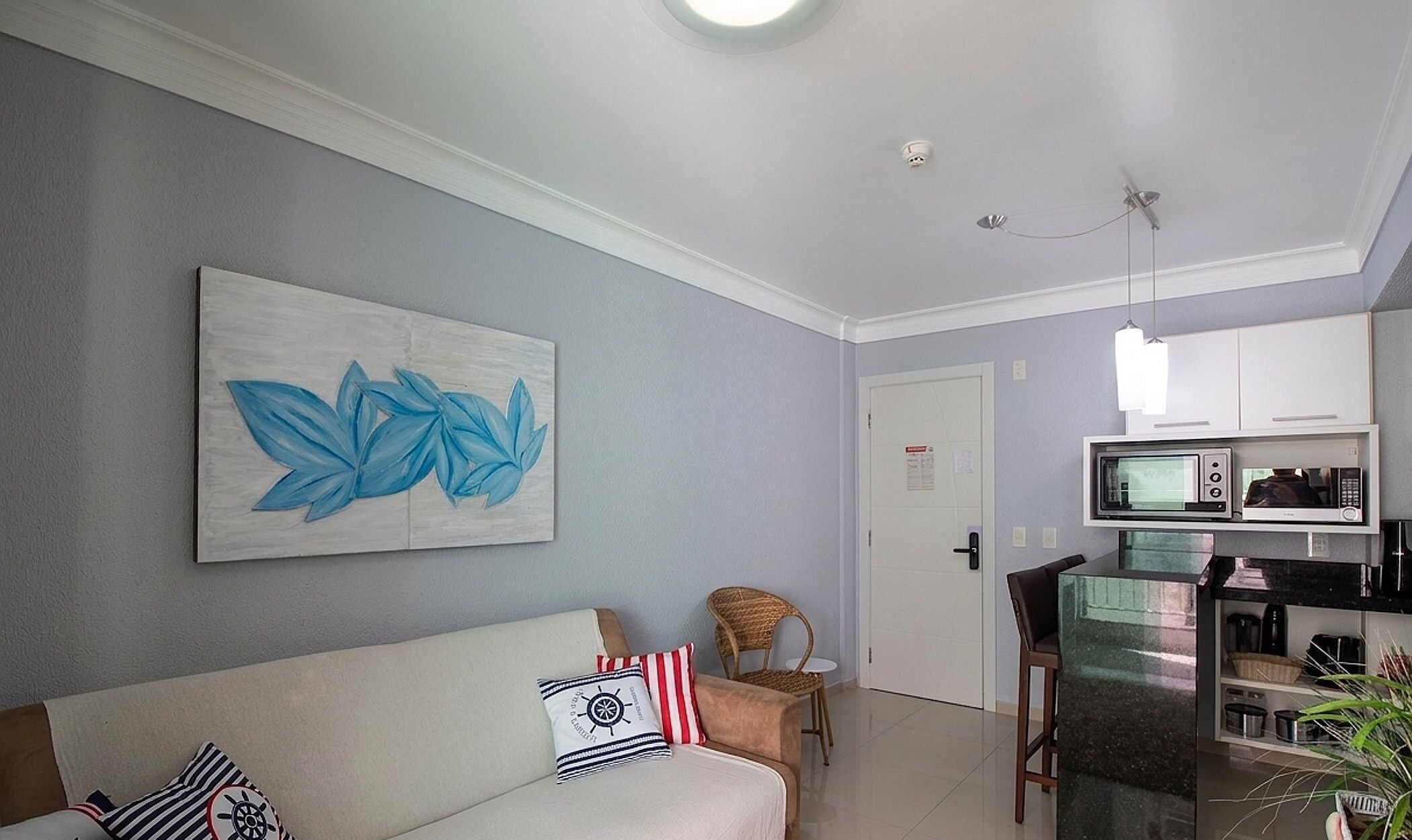 Basic Apartment | Living area | 32-inch Smart TV with digital channels
