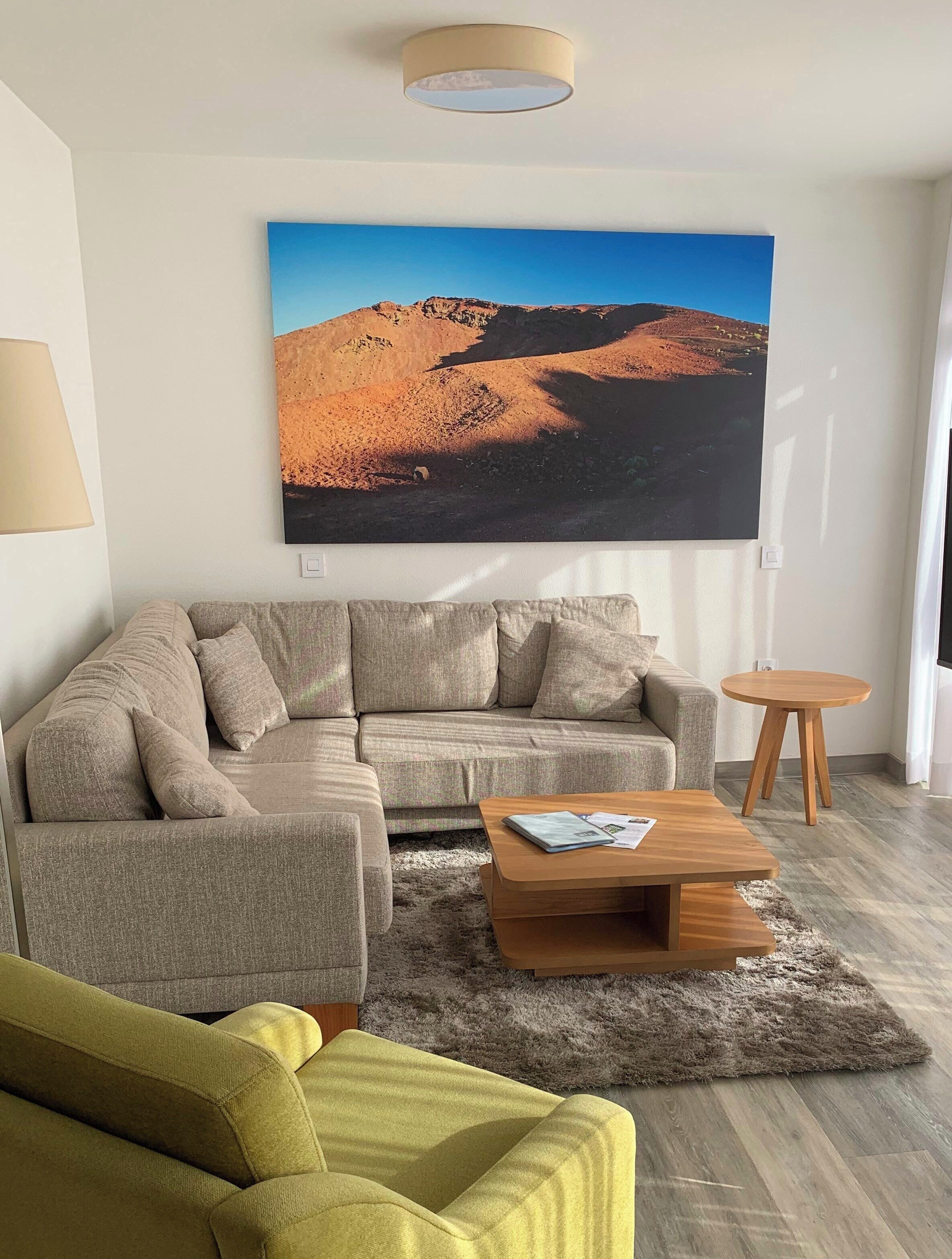 Comfort appartement, uitzicht op zwembad | Woonruimte