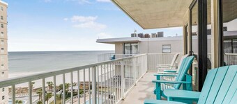 🌴Gulf Views + Resort Amenities | Walk 2 Beach | Seaside Beach & Racquet 5914