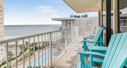 🌴Gulf Views + Resort Amenities | Walk 2 Beach | Seaside Beach & Racquet 5914