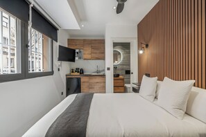 Chambre Double | Fer et planche Ă repasser, Wi-Fi gratuit
