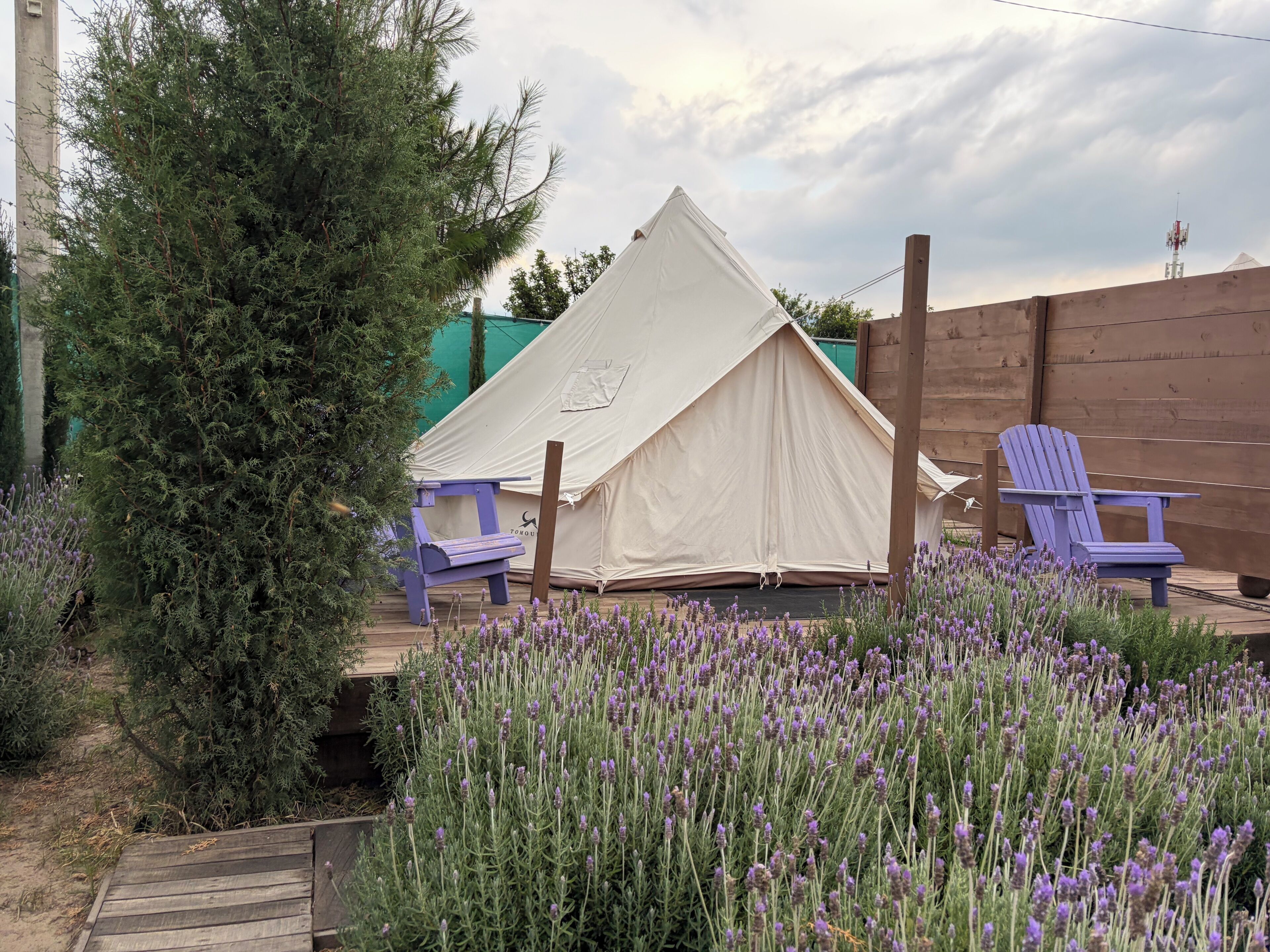 Classic Tent, Balcony, Garden View | Terrace/patio