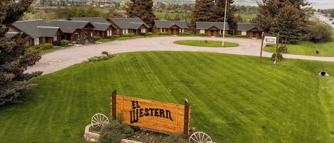 Façade de l’hébergement