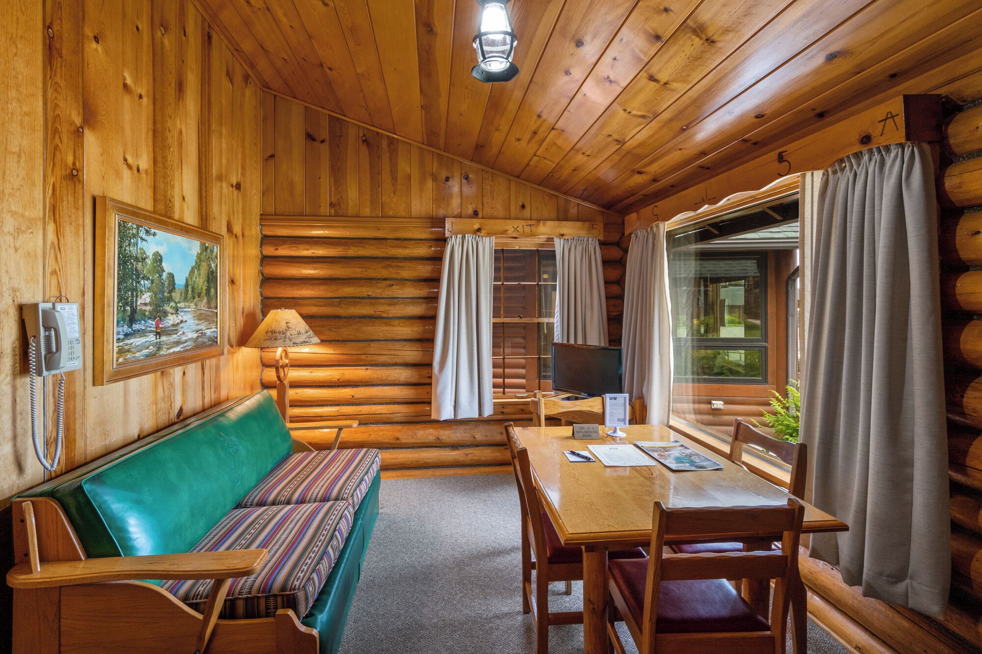 TV màn hình phẳng 48-inch có truyền hình vệ tinh 