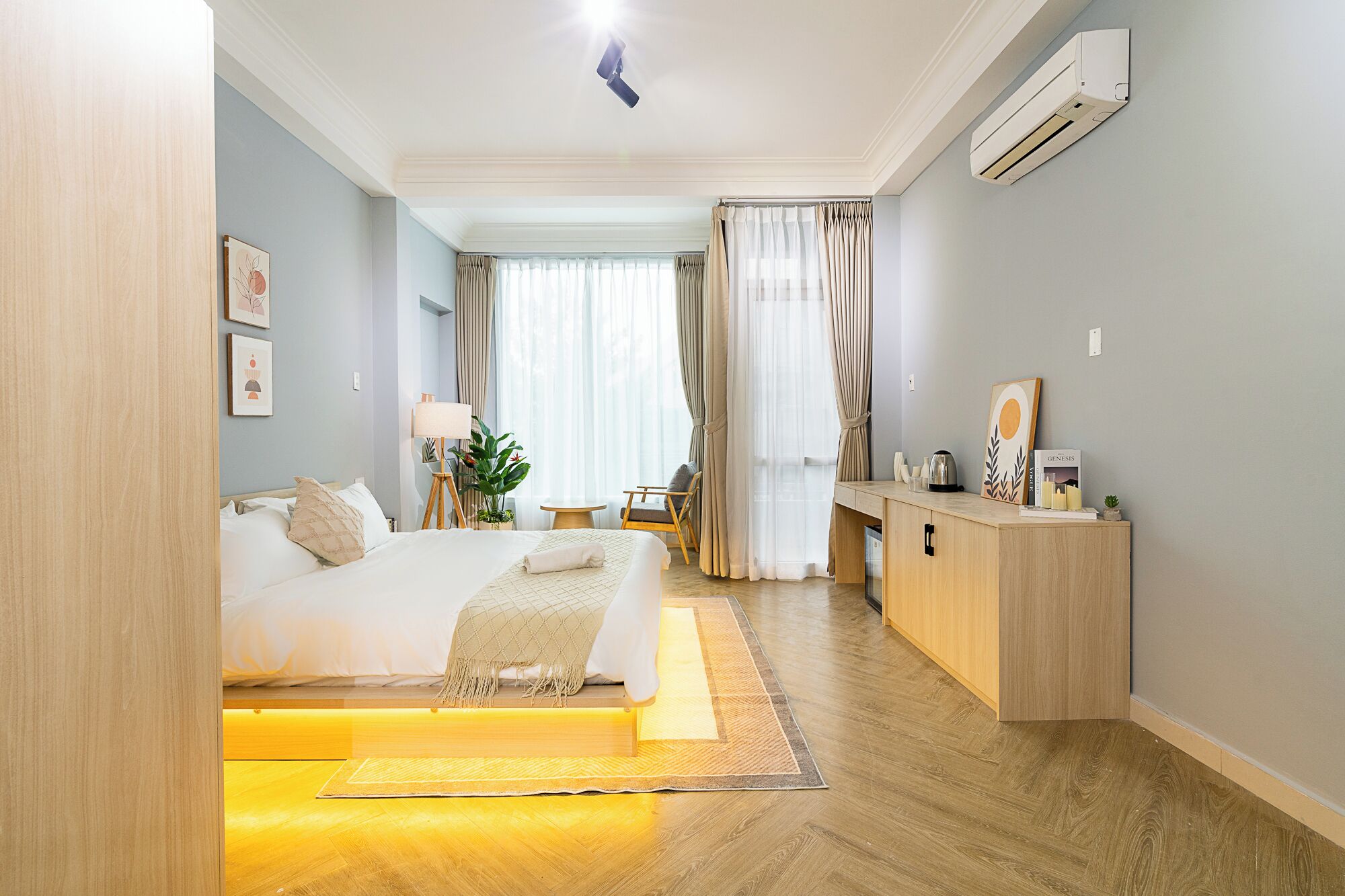 City Studio, Balcony, City View | Laptop workspace, free WiFi