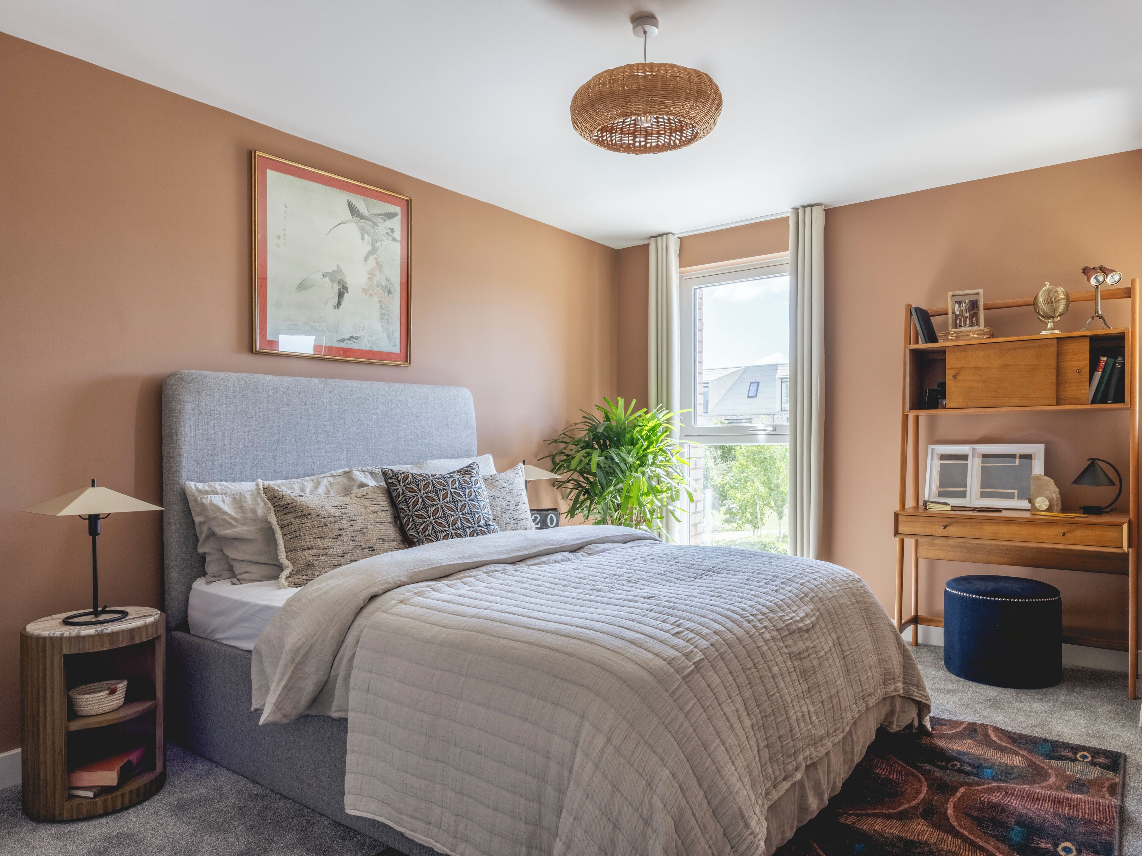 Apartamento, sacada | Escrivaninha, espaço de trabalho para notebook