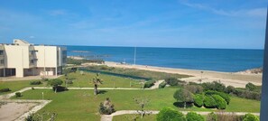 Property grounds - Seaside studio with direct access to the beach and swimming pool (Le Barcarès)