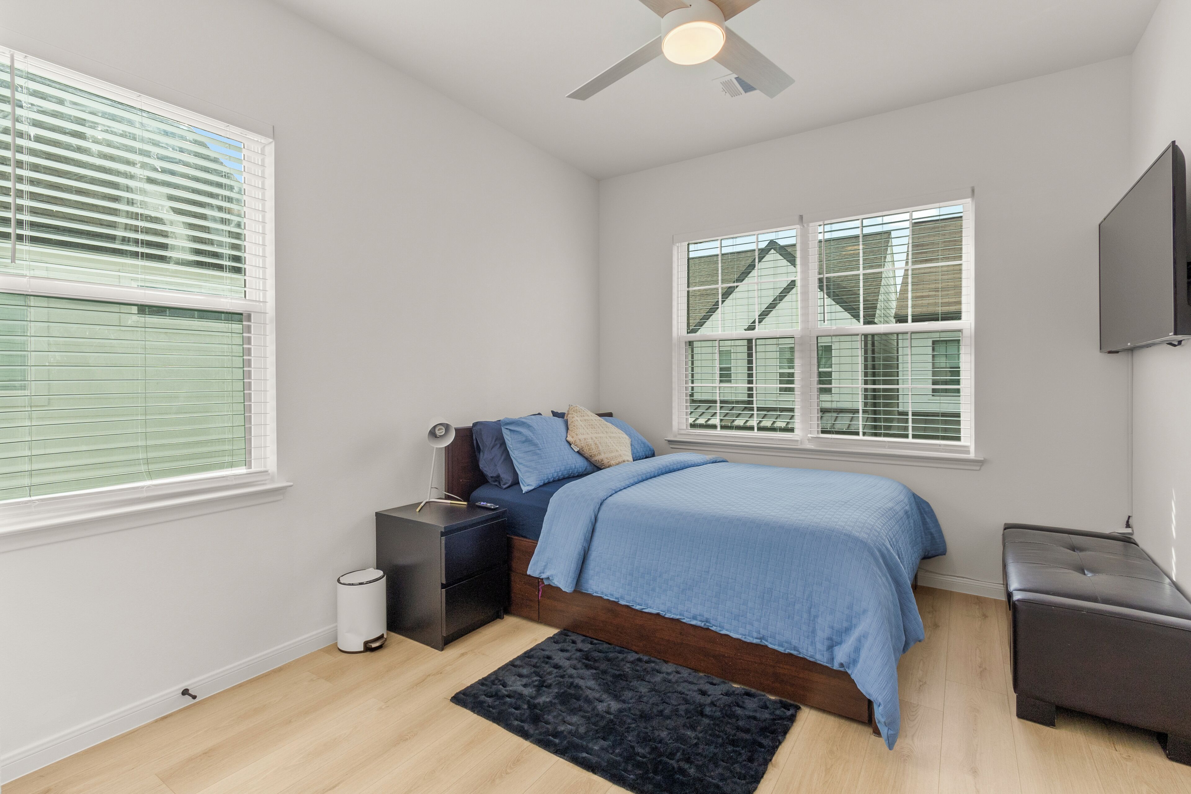 3 slaapkamers, beddengoed