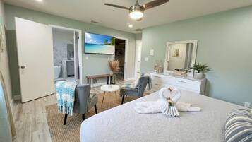 Strykejern/-brett, wi-fi og sengetøy