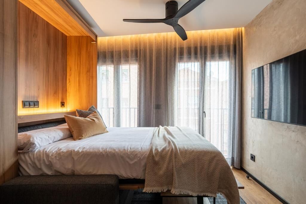 Studio, uitzicht op stad | Een strijkplank/strijkijzer, gratis wifi