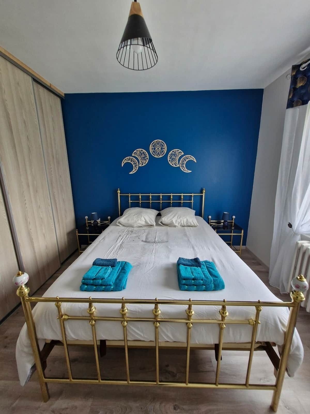 2 Schlafzimmer, Bügeleisen/Bügelbrett, kostenloses WLAN, Bettwäsche