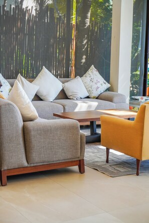 Royal Villa, Sea View | Living area - Casa Playa Maya (Tulum)