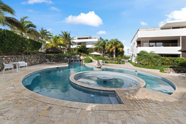 Pool - Apartment Casa Sweet, Jan Sofat, Pool & Tropical Garden (Willemstad)