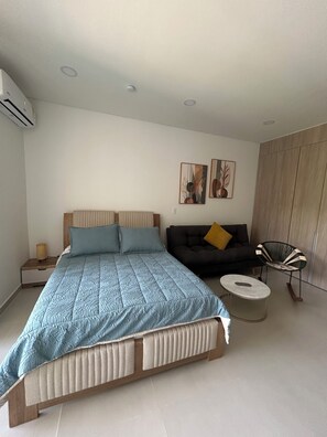 1 bedroom, Internet, bed sheets - Building DELVENTTO - Pozos Colorados - Studio apartment - Santa Marta (Santa Marta)