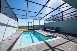 Uppvärmd pool
