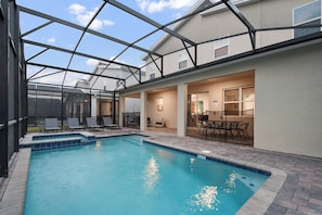 Pool - 9BR w/ Private Pool & Theater Near Disney (Kissimmee)