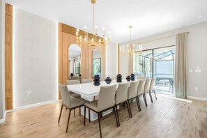 Dining - Luxury 12BR Home w/ Pool & Game Room (Orlando)
