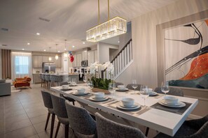 Dining - 9BR Solara Villa w Pool & Themed Rooms (Kissimmee)